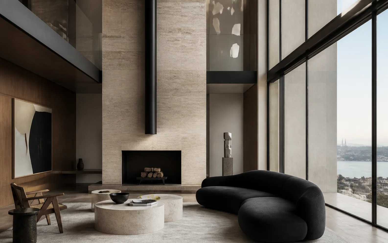 Travertine Penthouse mimari görünümü